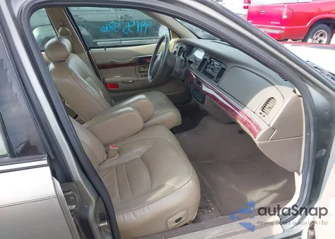 2001 Mercury Grand Marquis Ls из США, поврежденный, VIN 2MEFM75W81X634694